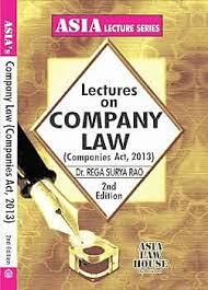 Lectures on Company Law
