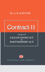 Contract Act 2 Along with Sale of Goods Act and Partnership Act