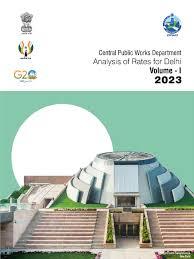 CPWD Delhi Analysis of Rates DAR in Two Volumes