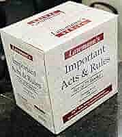 Lawmann Series Important Acts Combo Box 2025 Edition_3039