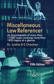 Miscellaneous Law Referencer