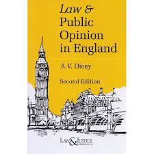 Law and Public Opinion in England_1908