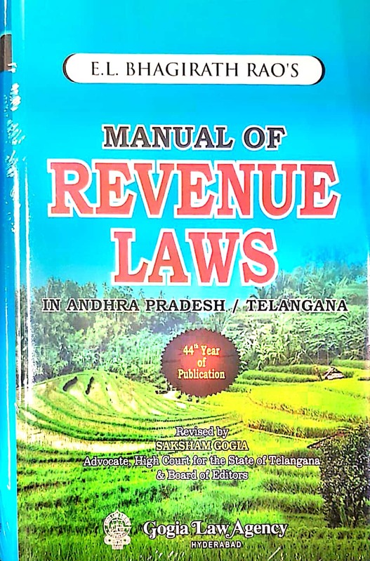 Manual of Revenue Laws in Andhra Pradesh and Telangana